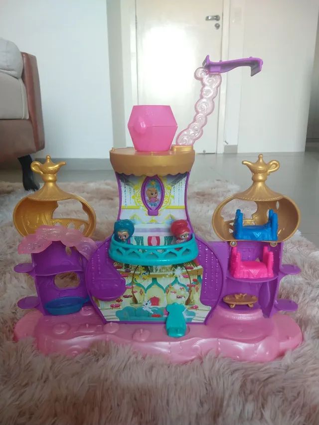 Palácio Casa mágico dos Gênios Shimmee e Shine Fisher Price - Foto 3