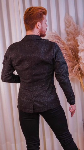 Blazer Masculino Super Slim - Foto 3