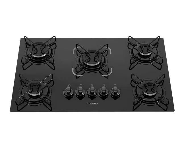 Fogão Cooktop 5 Bocas Itatiaia Essencial - Promoção - Fazemos Entrega