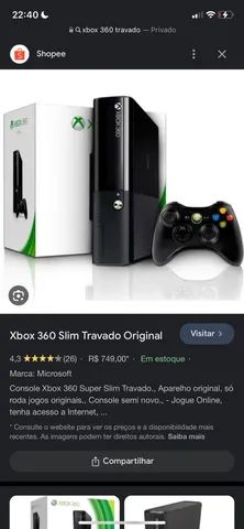 Jogos para xbox 360 travado