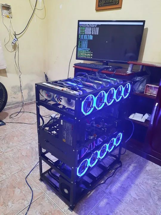 Rig de Mineração - Hardware e acessórios. - Foto 6