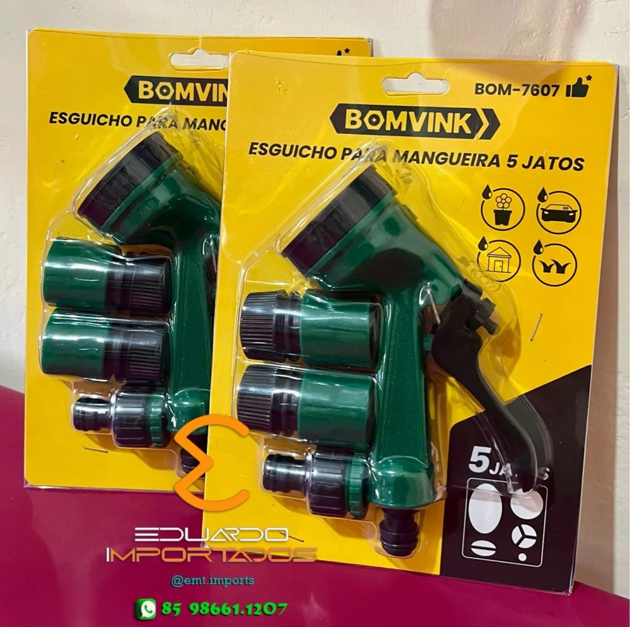 Esguicho para Mangueira 5 Jatos 