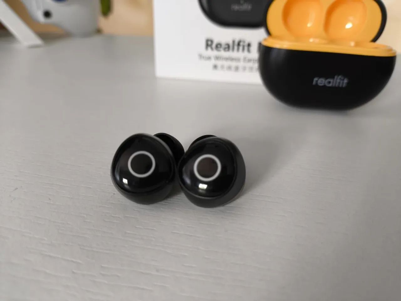 Fone de ouvido Bluetooth Realfit F4 com Cancelamento de ruido 40db - Foto 2