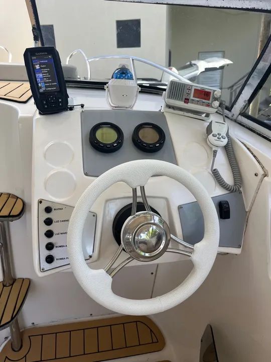 Lancha Ventura Cabin Comfort 215 - 22 Pés - Cabinada - Impecável - Revisada - Foto 15