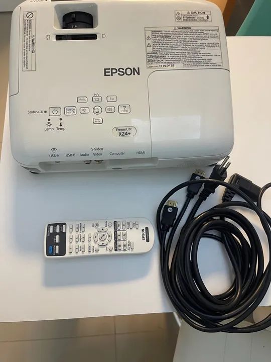 Projetor Epson PowerLite X24+ - Foto 2