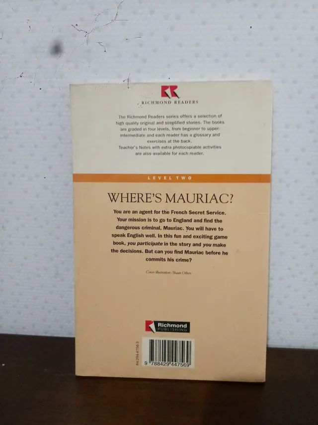 Livro Wheres Mauriac em Inglês  - Foto 2