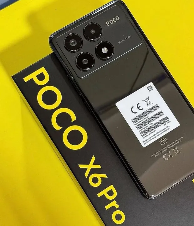 Poco X6 Pro 5G 512/12- Novo Versão Indiana Entregamos