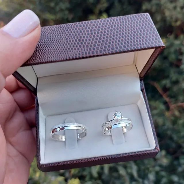 PAR DE ALIANÇAS COMPROMISSO  - Foto 4