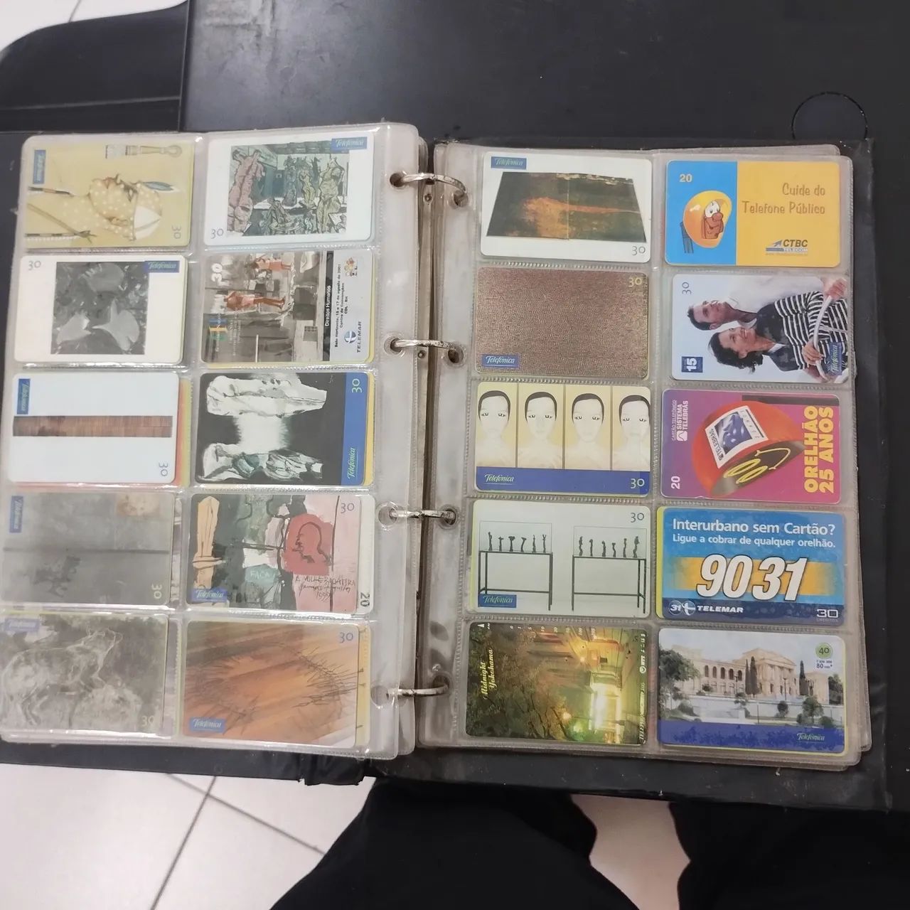 Cartões telefônico raros 680 cartões a combinar