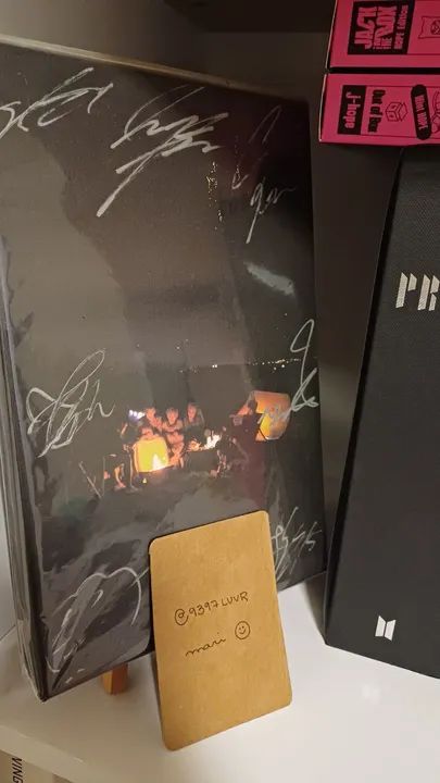 Kpop BTS Album Autografado Young Forever Night Version