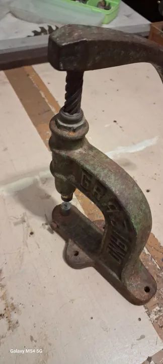 Prensa Manual para Botões