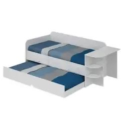  Sofá Cama Helena 3 Lugares com Escrivaninha Cimol - Foto 2