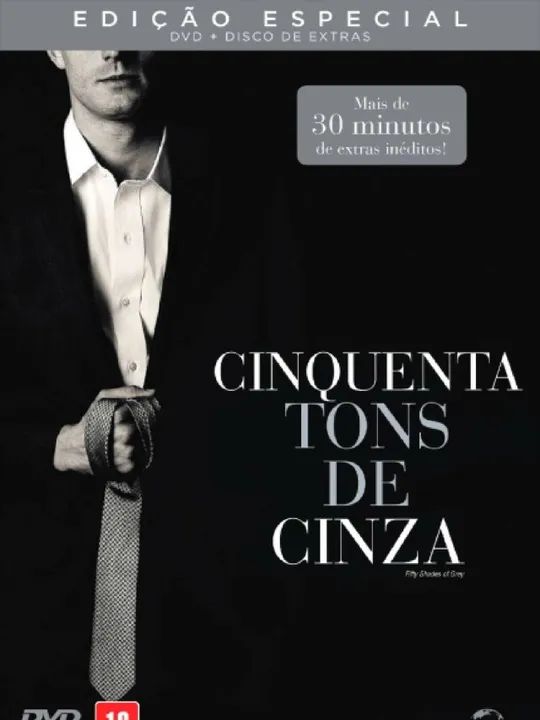 cinquenta tons de cinza - edição especial - 2 dvds