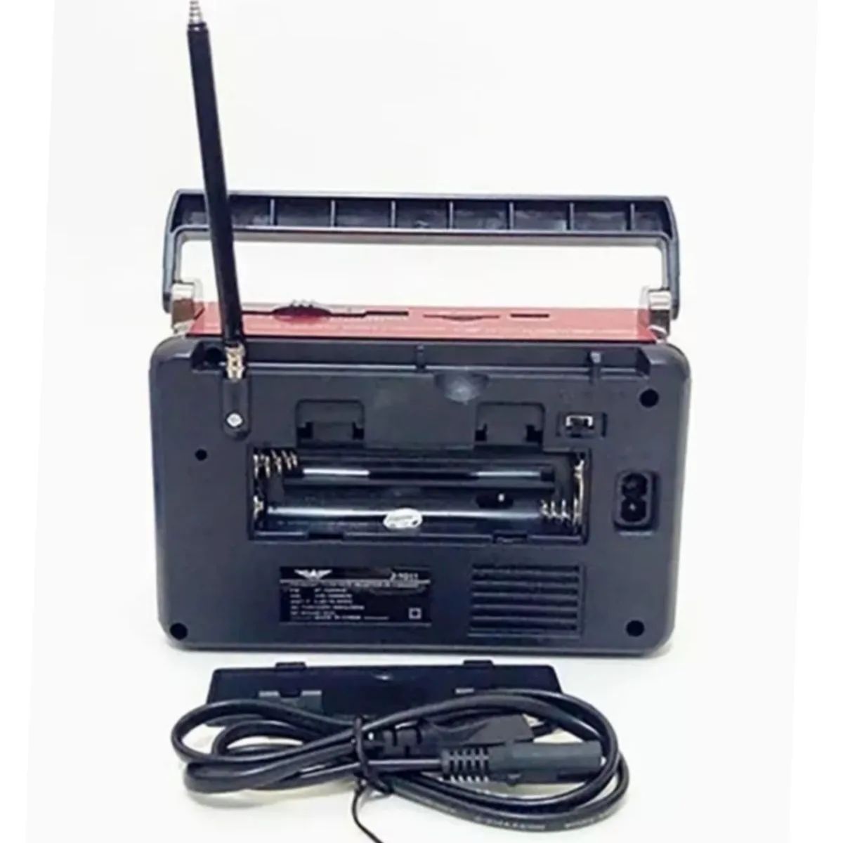 Rádio AM/FM Portátil com Bluetooth e Entrada Auxiliar - Foto 5