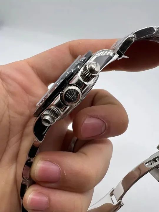 Relógio Rolex Daytona Artistic Automático Base ETA Safirado DISPONÍVEL  - Foto 6
