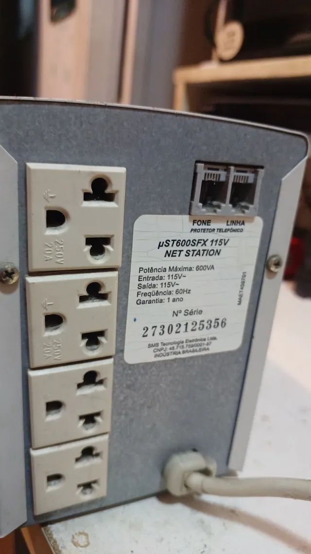 Nobreck estabilizador de tenção marca SMS - Foto 2