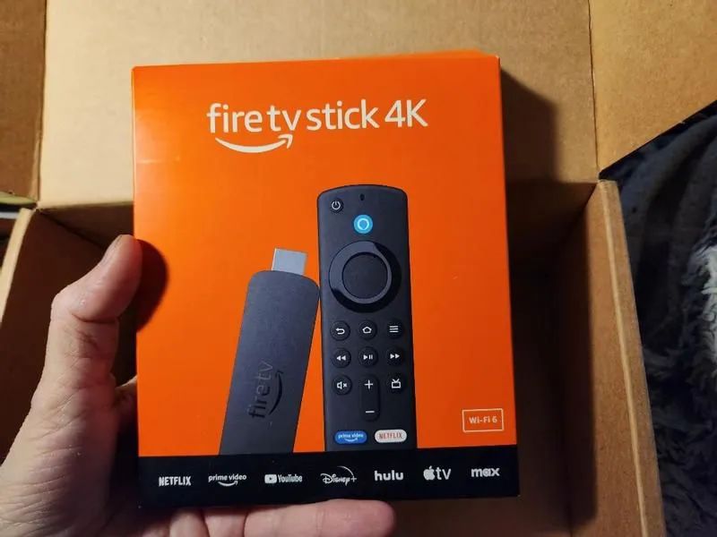 Fire tv stick 4k gen 2 wi-fi 6 novo lacrado 