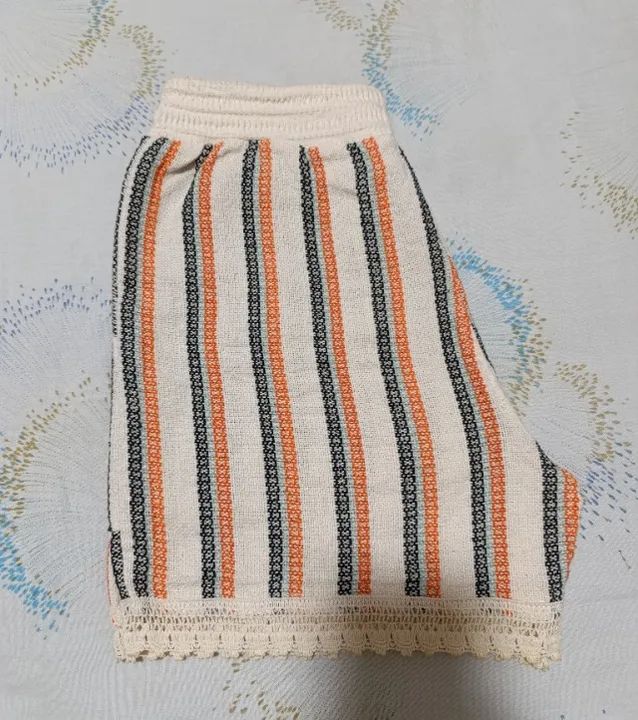 Short curto feminino listrado - Foto 4