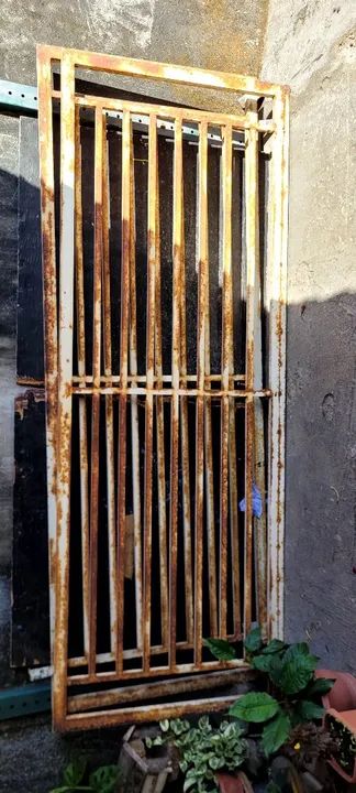 Portao / Grade de proteção em ferro metalon reforçado  - Foto 3