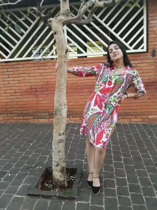 Vestido Le Lis Blanc Estampa Floral M