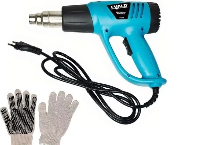 Soprador Térmico 2000W iWst Evald Profissional 220V + Par de Luvas - Foto 6