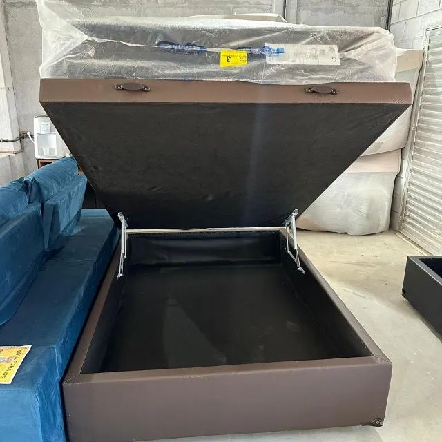 Base bau casal super promoção - Foto 2