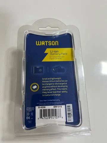 Bateria NP F930 F960 7,4v 7800mAh camera de ion de lítio marca Watson nova na embalagem 