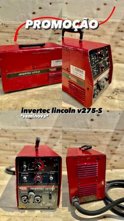 Inversora Invertec V275S Lincoln