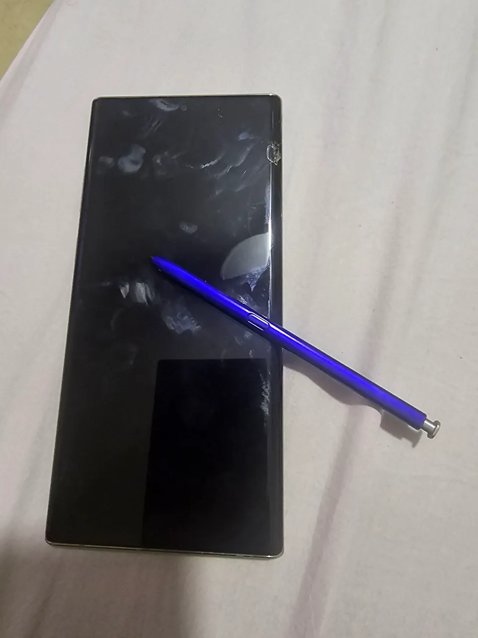 Note 10 display quebrado/Retirada de peças