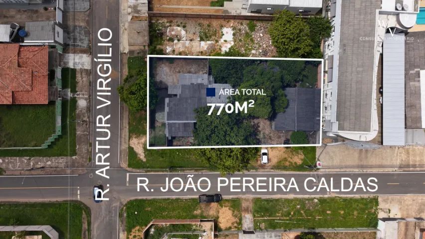 Excelente Terreno de Esquina no Bairro Aparecida, Próximo a Av. Ville Roy. - Foto 2