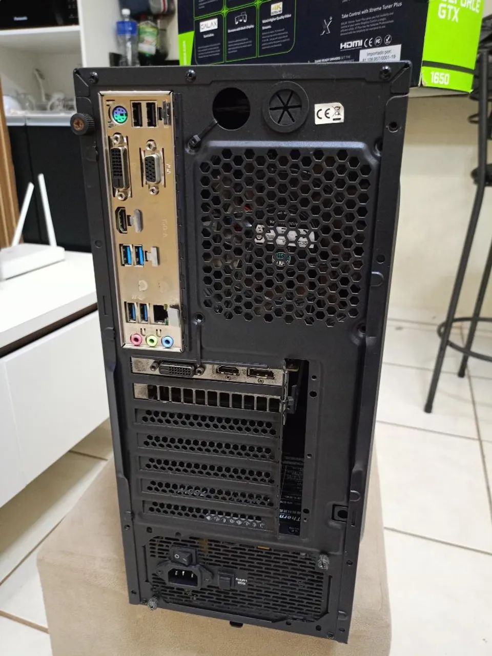 PC Gamer i3 8100, 12gb DDR4, SSD 500gb e GTX 1650. - Foto 4