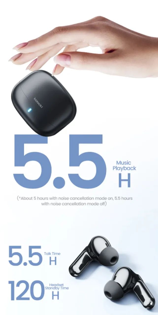 Fone Bluetooth Gamer |Som Dolby estéreo| Bateria Super |Cancelamento de Ruído e Gamer| - Foto 3