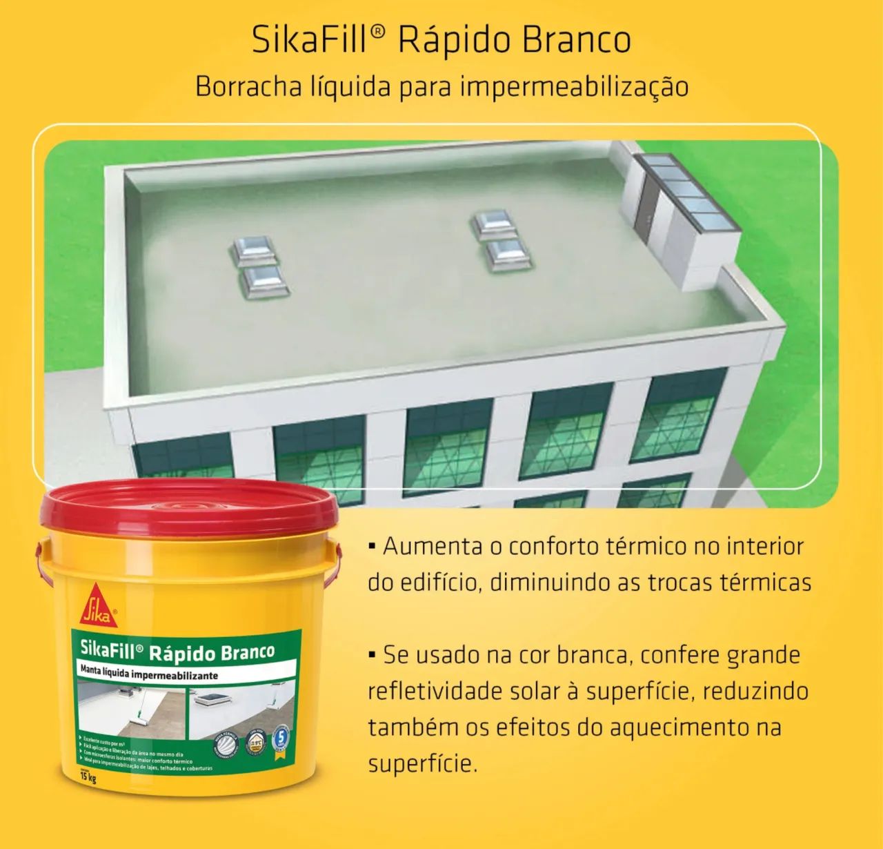 Manta líquida Impermeabilizante 15kg - Foto 3