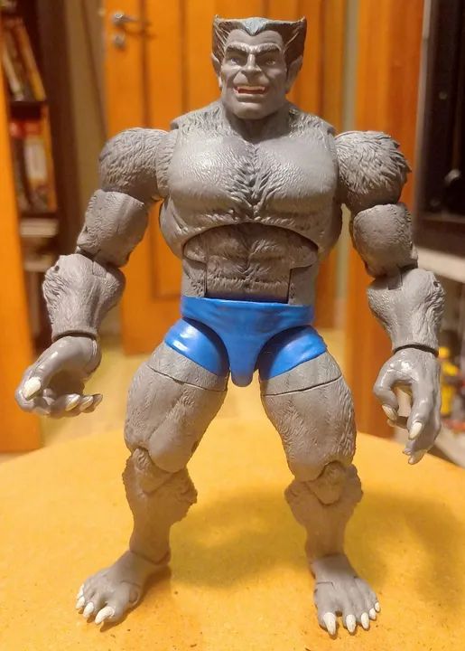 Boneco do Fera - X-Men e lince negra