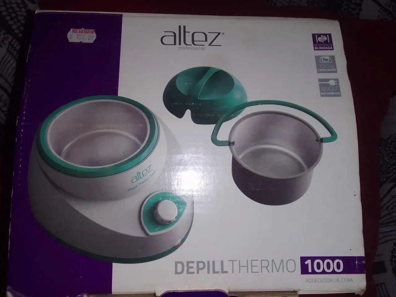 Depilador de Cera Altez Depill Thermo 1000 Bivolt - Foto 4