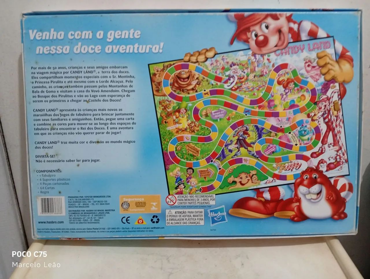 Jogo de Tabuleiro Candy Land - Foto 2