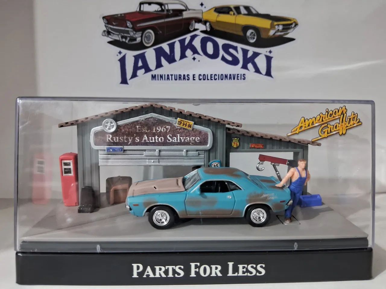 Miniatura American Graffiti Rusty's Auto Salvage