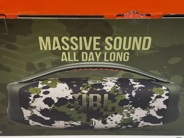 Caixa de Som JBL Boombox 3 Camuflada Original Lacrada Com Nota Fiscal - Foto 3