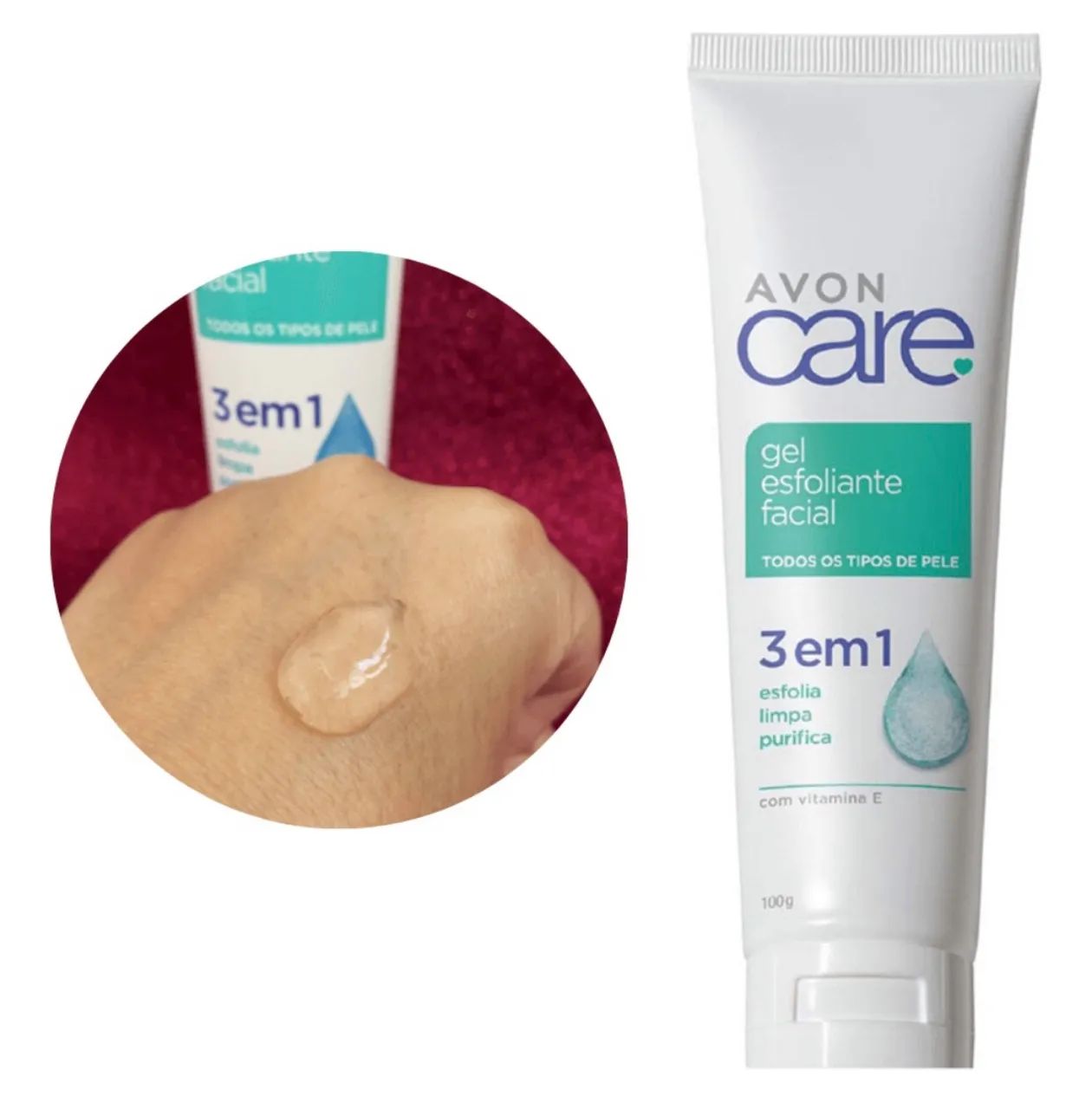 Avon care Gel esfoliante Fácil 100ml - Foto 3