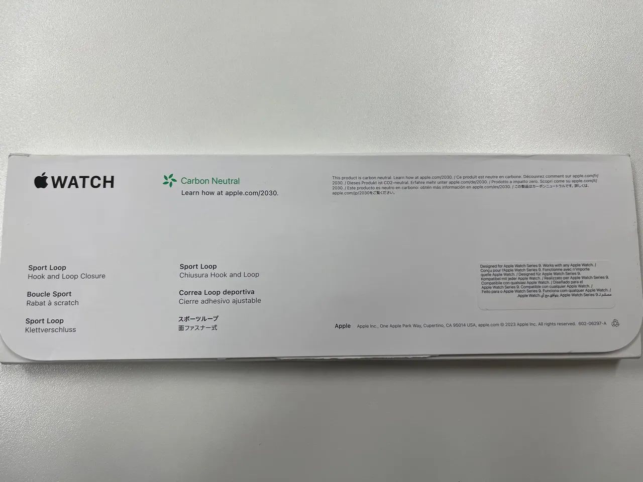 Pulseira Sport Loop Midnight para Apple Watch - Foto 3