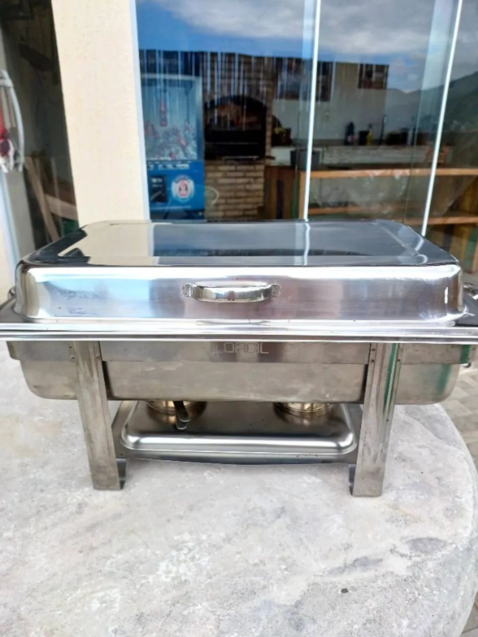 Rechaud de inox ORCIL
