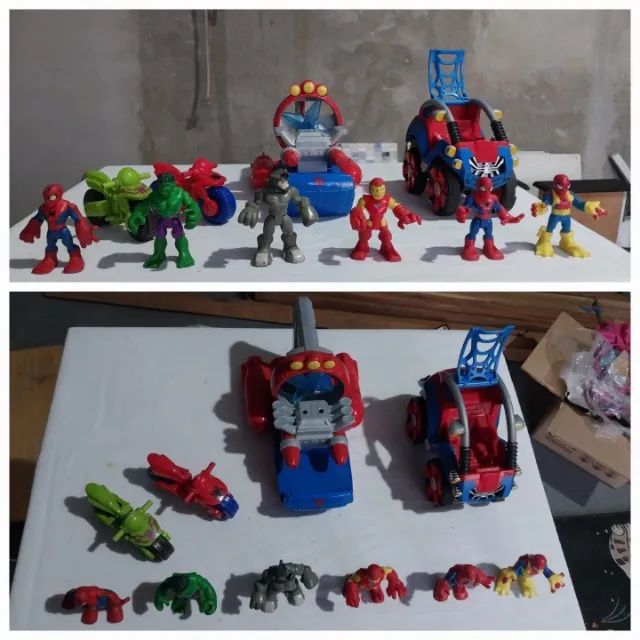 Lote Hasbro - Homem Aranha e equipamentos + amigos  - Foto 2