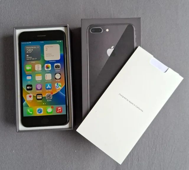 Vendo Iphone 8 Plus, 64 GB novíssimo e original.