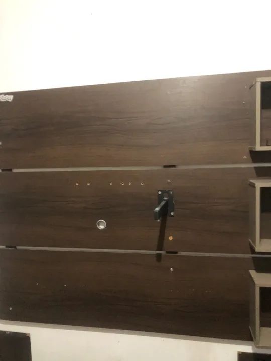 Rack painel de Parede em Madeira