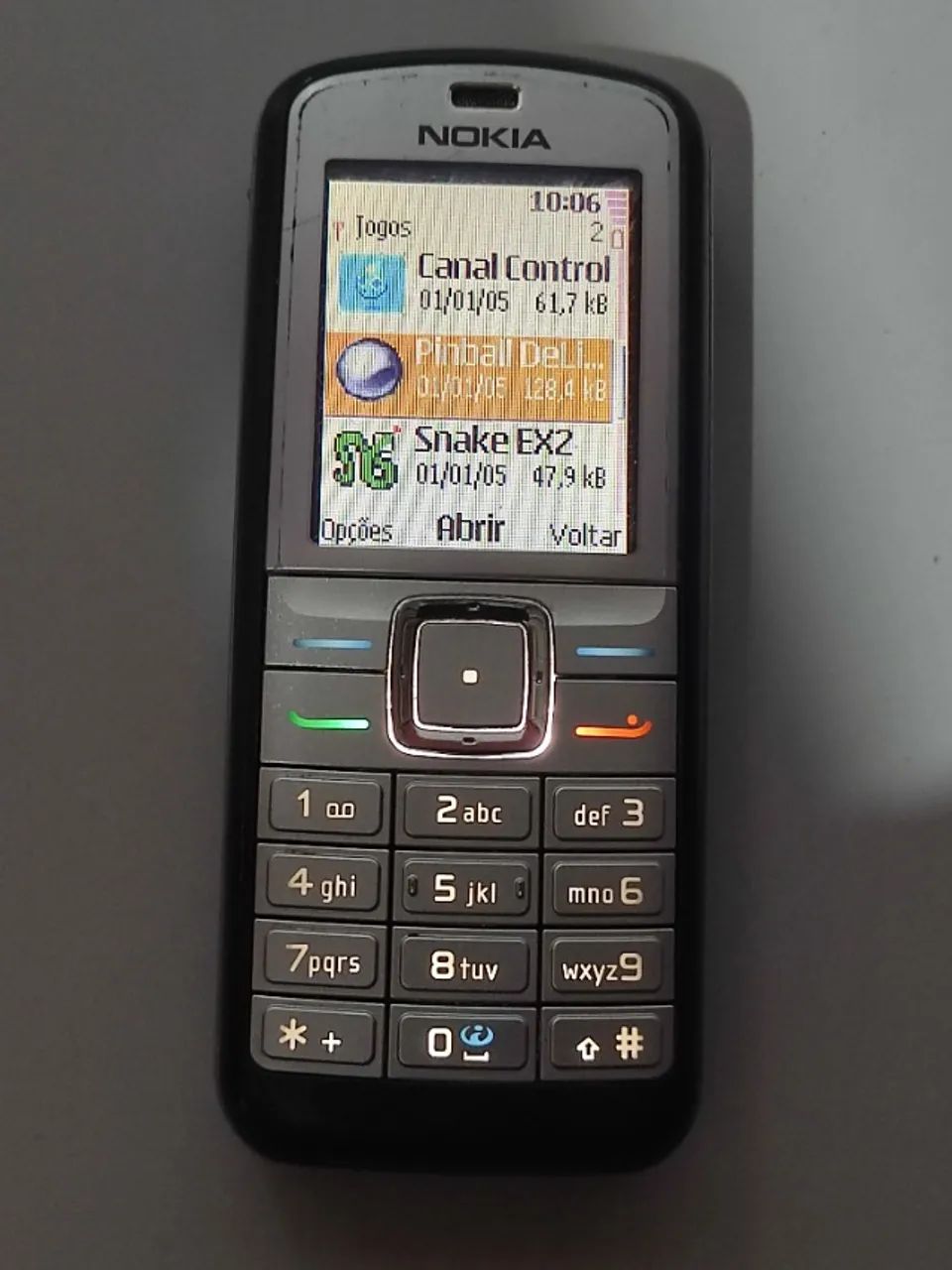 Aparelho Antigo NOKIA 6070 Colecionador Funciona Ere Cinza (Usado) - Foto 2