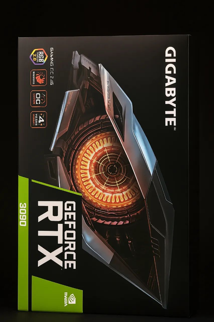 Experimente o Poder Definitivo Com a Gigabyte GeForce RTX 3090 Placa De Video