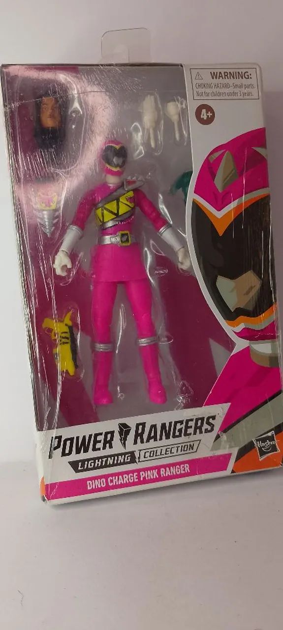 Power Rangers Lightning Collection Dino Charge Pink - Foto 3