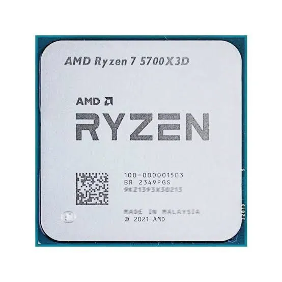 Ryzen 7 5700X3D + B450f rog +16gb fury