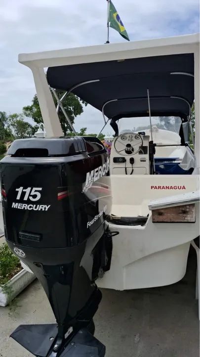 Barco Passeio 23 Pés - Motor Mercury 115 HP - Foto 4