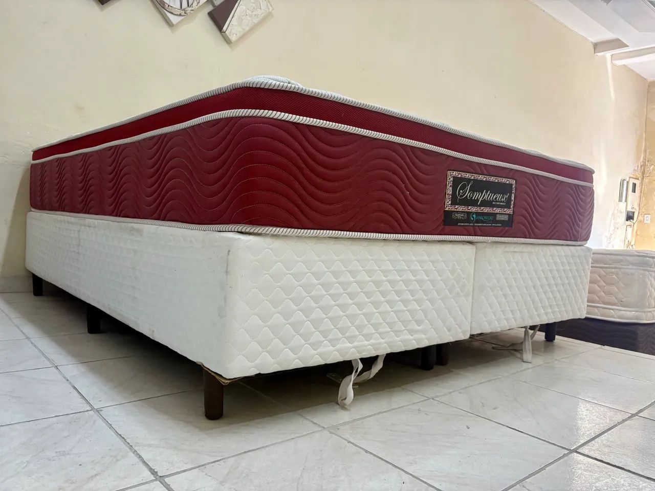 Cama box de casal Queen , cama de casal  - Foto 4